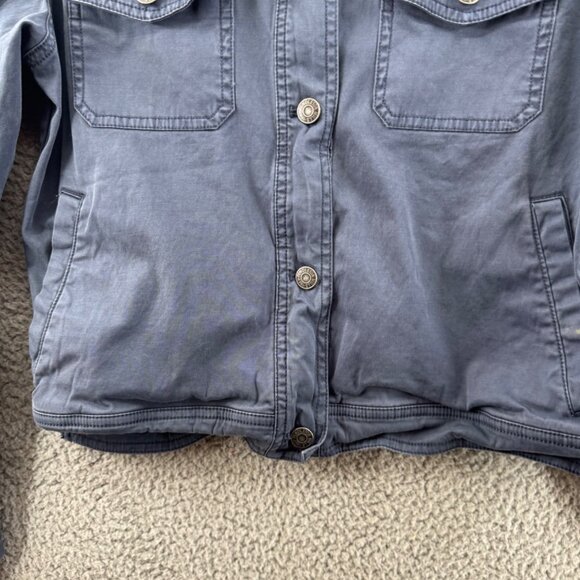 Pendleton Jacket Women  Denim Long Sleeve Collared Pockets Blue Gray Size M - Picture 3 of 9